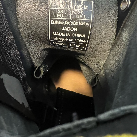 Dr. Martens, Jadon 8-Eye Leather Platform Boot - Picture 7 of 7